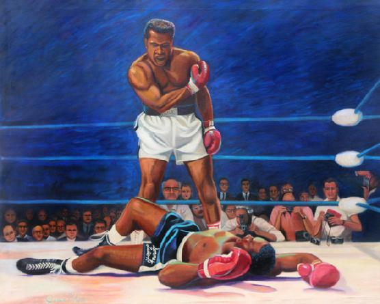Muhammad Ali vs Sonny Liston fights weIt was known as the Phantom Punch 1965 fight.